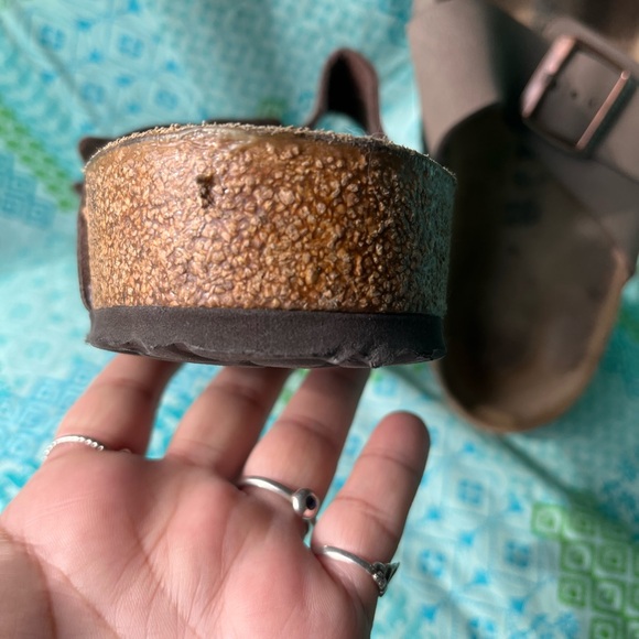 Birkenstock Dark Brown Adjustable Sandals - Picture 4 of 6